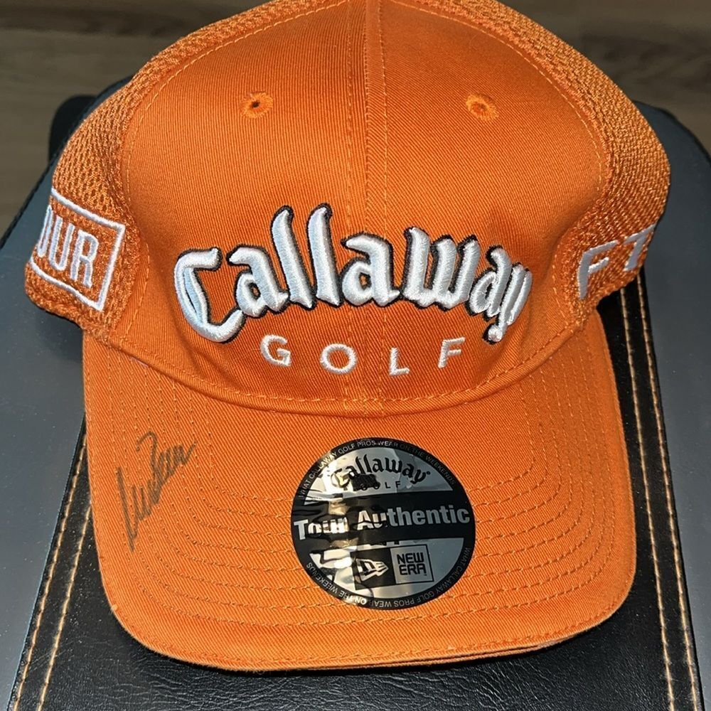 Rich Beem Signed Autograph Tour Model Golf Baseball snapback Callaway Cap Hat